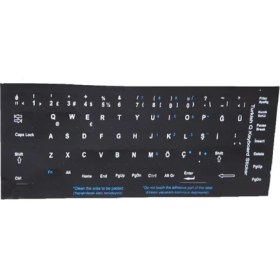 Resim 300164 Ingilizce Q Klavye Stiker 