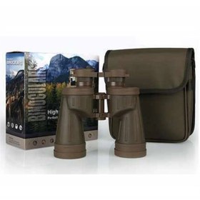 Resim Military 10x50telemetreli Su Geçirmez Bak-4 Porro Prizma Dürbün 