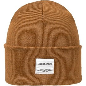 Resim Jaclong Knit Beanie Noos Erkek Kahverengi Bere - 12150627 