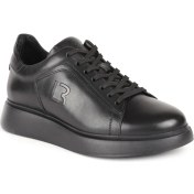 Resim Libero L4617 Deri Erkek Spor Ayakkabı Siyah 