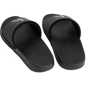 Resim Calvin Klein ESS SLIDE RUBBER NEO Siyah Erkek Terlik 