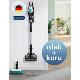 Resim Bosch 2'si 1 Arada Islak ve Kuru Temizlik, Çift Batarya Hepa Filtre-Unlimited 7 Prohygienic Aqua +mini hav-yün toplayıcı 