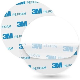 Resim 50 Adet 3m Yuvarlak Kesimli Çok Güçlü Çift Taraflı Köpük Bant 30mm Çap 