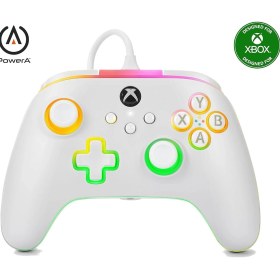 Resim Powera Xbox Series X|s Advantage Kablolu Oyun Kumandası Beyaz 