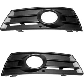 Resim Passat Cc 2008 2009 2010 2011 2012 İçin Tampon Sis Farı Lambası Izgarası 