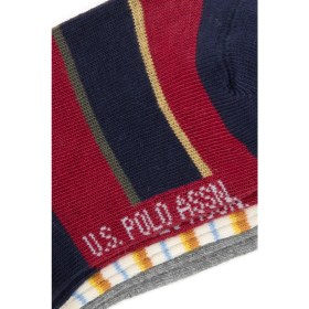 Resim U.s. Polo Assn. Erkek Çocuk Gri Melanj Çorap (Soket) 50318047-VR086 