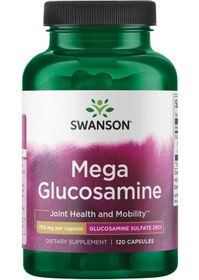 Resim Swanson Mega Glucosamine Glukozamin 750 mg 120 Capsules 