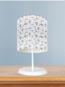 Resim Mekta Home Bebek Ve Çocuk Odası Soft Uçan Balonlar Desenli Abajur 