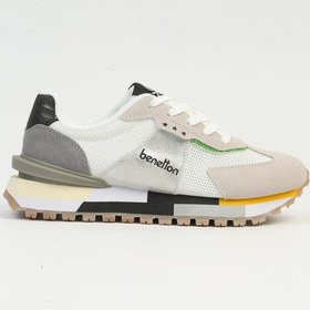 Resim Benetton Bni-10009 Ss Kadın Spor Ayakkabı BNI-10009-R0216 Beyaz - Gri 