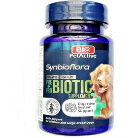 Resim Bio Petactive Biotic Probiyotik Prebiyotik Büyük Orta Irk Köpek 60 Tablet 