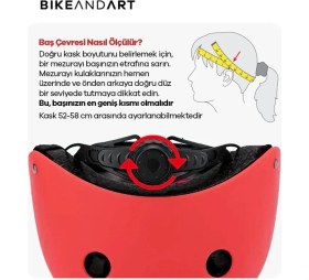Resim Heugers Çok Amaçlı Güvenlik Kaskı – Bisiklet, Scooter, Kaykay, Dağcılık ve Arama Kurtarma Uyumlu (Sticker Hediyeli) 51-58 cm Kırmızı 