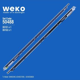 Resim HUAYU WEKO Samsung Ue40es7000, Ue40es8000 Led Bar 