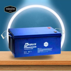 Resim ORBUS 12 V 200 Ah Karbon Jel Akü 