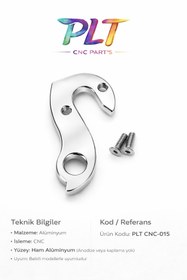 Resim PLTCNCPART'S Argon 18 Bisiklet Kadro Kulağı 