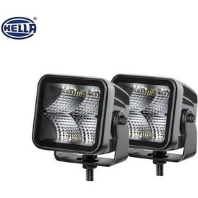 Resim HELLA 10V-30V OFF-ROAD LAMBA 40W 5700K 3000 LÜMEN (GENİŞ AÇI) (4 