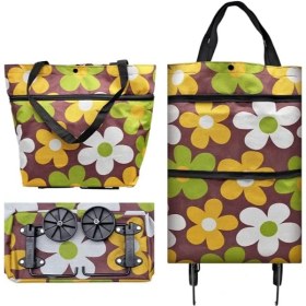 Resim Ttt Katlanabilir Pazar Arabası 