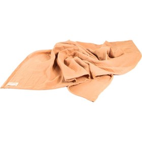 Resim Hazel Coral 4 Katlı Müslin Bebek Örtüsü & Battaniyesi Bej 