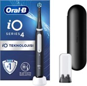 Resim Oral-B iO 4 Şarjlı Diş Fırçası + Seyahat Kabı Hediyeli Beyaz 