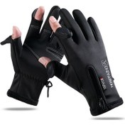 Resim Symbee Kışın Kullanım İçin Su Geçirmez, Rüzgara Dayanıklı, Dokunmatik Ekran Uyumlu Sıcak Eldiven Xl 