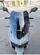 Resim Motocam Küba Rubano 150 Siperlik Ön Cam 2023-2025 Model 49cm Siyah Renkli 4mm Spor Cam 