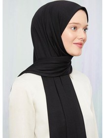 Resim Levidor Siyah Penye Şal - Kadın 