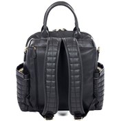 Resim M&y Kitty Deri Anne Bebek Bakım Sırt Çantası 7271 Siyah 