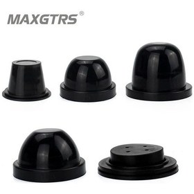 Resim 8-1x Hıd Led Araba Far Tozluk Kauçuk Su Geçirmez Toz Geçirmez Sızdırmazlık Far Kapağı Araba Styling Aksesuarları 