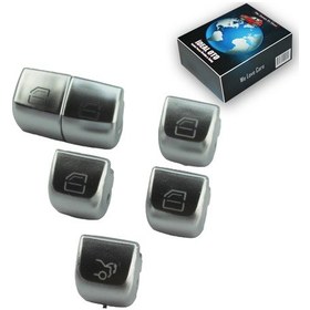 Resim Mercedes S W222 Cam Düğme Kapak Seti Oem: 139054803 