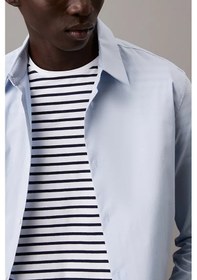 Resim Calvin Klein Erkek Gömlek-lv04lb145g Gri 