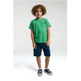 Resim U.s. Polo Assn. Erkek Çocuk Yeşil Bermuda Takım Us2007 Yeşil 