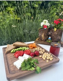 Resim Doğal Ahşap Sunumluk Standı , Ahşap Kek Standı , Ahşap Meyve Tabağı , Ayaklı Doğal Ahşap Ceviz 