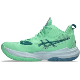 Resim Asics METARISE 2 Erkek Vital Green/Carrier Grey Voleybol Ayakkabısı 1051A089-300 