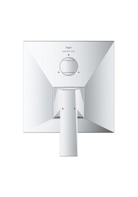 Resim Grohe Allure Brilliant 24340000 Tek Kumandalı Üç Yönlü Banyo Bataryası Gümüş 