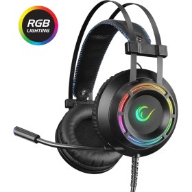 Resim Rampage RM-19 FORTE-Y RGB USB 7.1 Surround Led Işıklı Profesyonel Mikrofonlu Oyuncu Kulaklığı 