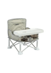 Resim FUNKY CHAIRS Deluxe Portatif Katlanabilir Mama Sandalyesi Açık Gri 