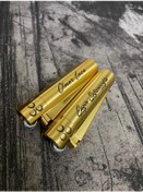 Resim Clipper Metal Çakmak Gold 