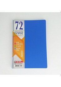 Resim Çizgisiz Ayraçlı Defter 72 Yaprak 