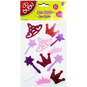 Resim Bubu Bu-bu Simli Eva Sticker Taç-asa Sts016(st0056) 