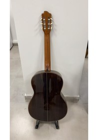 Resim Sevinia Masif Gül Ağacı Ladin Kapak Tam Boy Kalsik Gitar-Kılıflı 