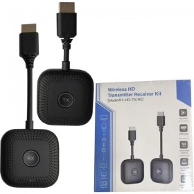 Resim Kablosuz HDMI Verici Alıcı Kiti | Hd Transmitter Receiver | 1080P 60Hz Görüntü Aktarımı | Tv, Projeksiyon, Notebook, Pc ile Uyumlu - S1 HDMI 