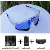 Resim Fastbuy Sunshine011 Şeffaf Siyah Çerçeve Mavi Lens Pc Cam Tpu Kasa Moda Yarı Çerçeveli Gözlük Altın Altın 