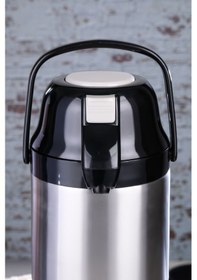 Resim 4.5 Lt Çelik Termos Pompalı Ckr2009 - Siyah 