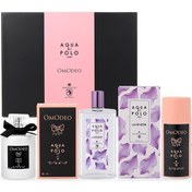 Resim Aqua Di Polo 1987 Omodeo Kadın Parfüm EDP 50 ML + Sprey Deodorant 150 ML + Lavender Kolonya 200 ML 