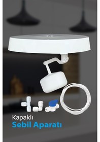 Resim Su Arıtma Kapaklı Sebil Üstü Damacana Aparatı - 5 Metre Hortum 