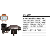 Resim Konjektor 12V Nissan Bmc Levend Nissan 2 Fisli 504628001 