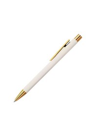 Resim Faber Castell Marshmellow Neo Slim Tükenmez Kalem Beyaz - Altın 