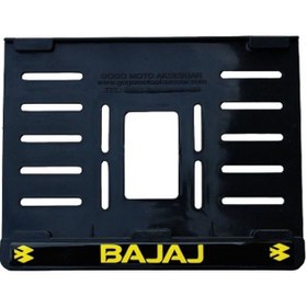 Resim Bajaj Uyumlu 1 Plastik 15x24 Cm Kırılmaz Plakalık 