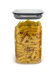 Resim Sızdırmaz Kapaklı Vakumlu Kare Erzak Saklama Kabı Seti 6'lı 1.1 L 