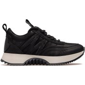 Resim Mammamia Kadın Hakiki Deri Sneaker Günlük Ayakkabı 25k D25ka-3700 Z Siyah Nubuk 