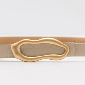 Resim Colección Tansu Chloe Leather Kemer - 40 / Leather Croco Strap 